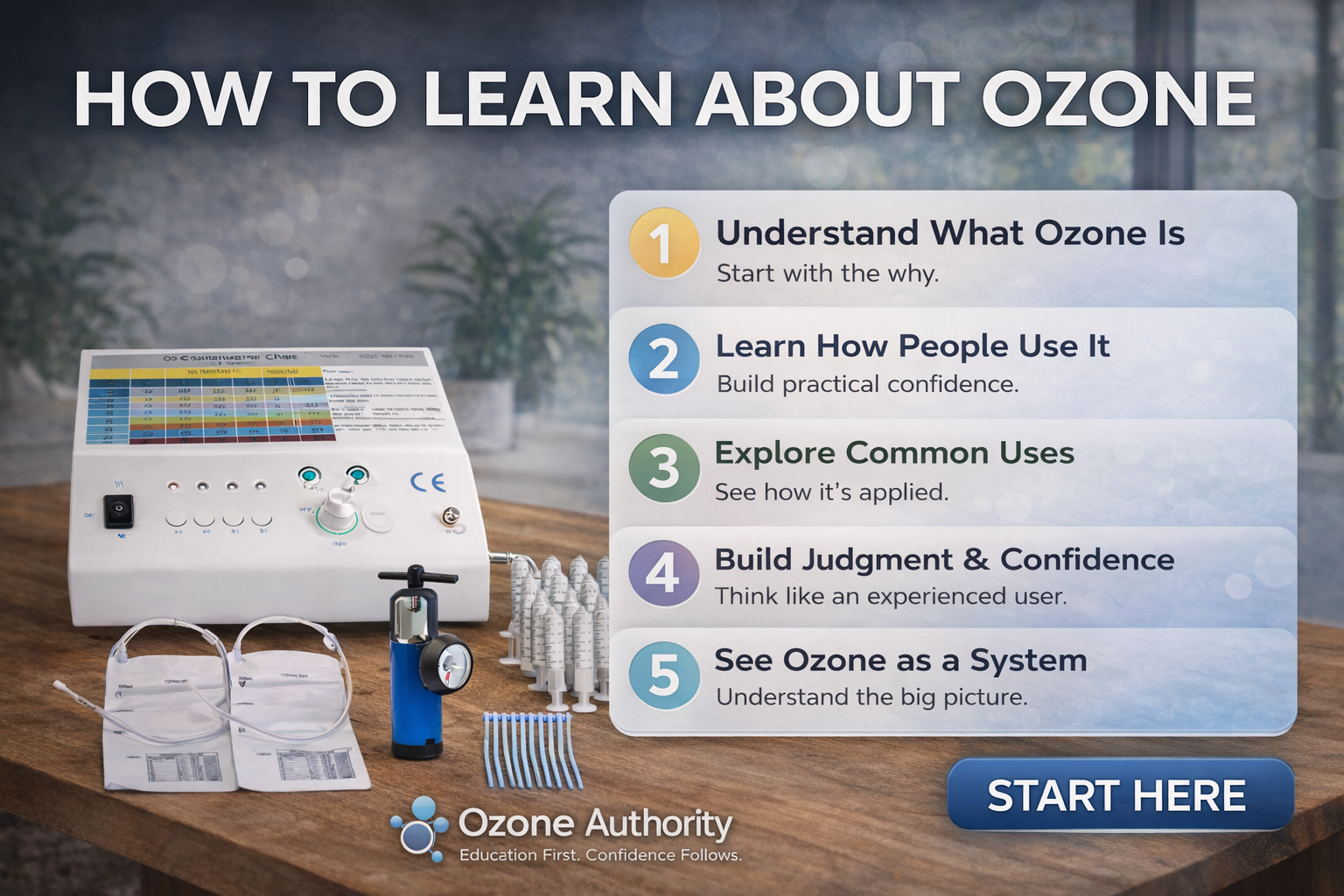 A Clear Path to Understanding Ozone at Home