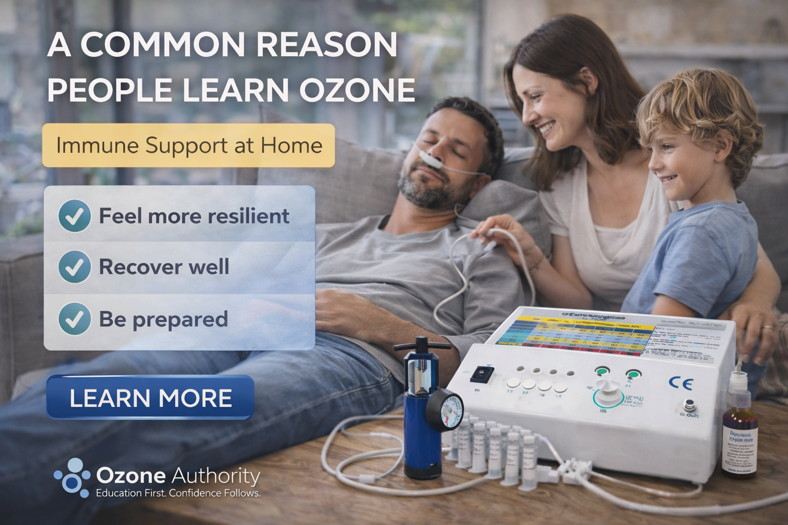 How People Use Ozone to Support the Immune System at Home